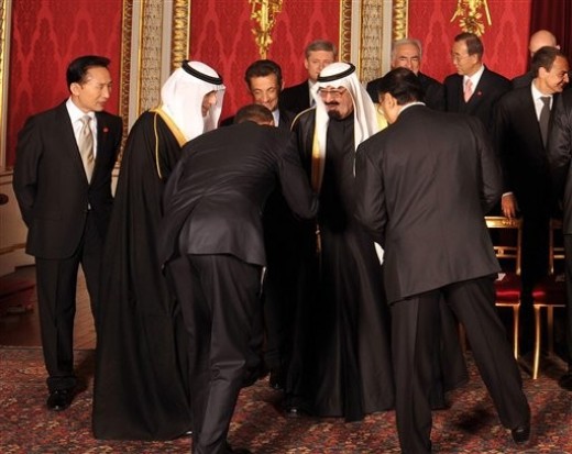 Obama Bows Down to Saudi King